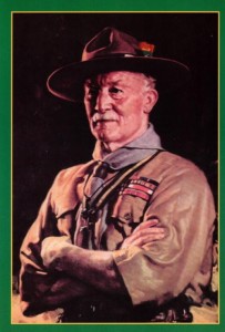 Plakat Robert Baden-Powell A5