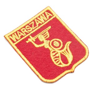 Plakietka Warszawa Syrenka Herb