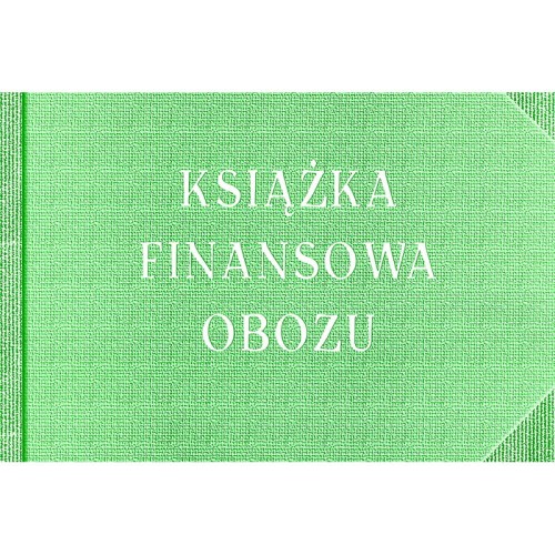 Książka finansowa obozu