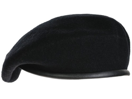 Beret harcerski czarny