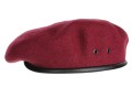 Beret harcerski bordowy
