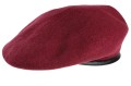 Beret harcerski bordowy