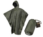 Poncho Ripstop Oliwkowe